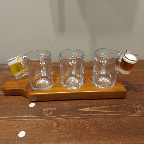 Vintage 2012 Yankee Candle Beer Flight Candle Board - Picture 1 of 12